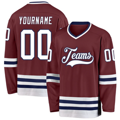 Personalized Hockey Jersey with Custom Lettering for Company Team Event with Custom Names Numbers Logos for Rink Events and Team Photos