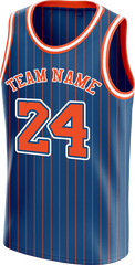 Embroidered and Printed Custom Basketball Player Jersey with Team Name and Player Number for Team Captains