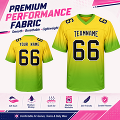 Custom Football Jersey Stitched Printed