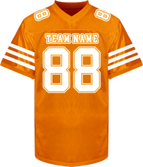 Practice Style Personalized Football Team Jersey Stitched Printed Team Logo