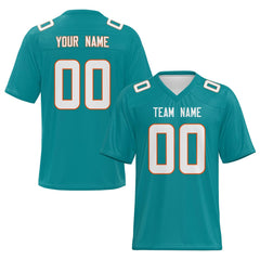 Personalized American Football Jersey with Front Team Name and Back Number Fan Gift