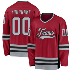 Stitched Printed Team Logo Personalized Hockey Team Jersey for Youth Team Uniform for Teams Players Fans Men Women Youth Kids