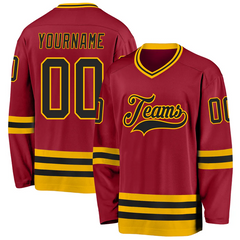 Classic Custom Hockey Team Uniform Stitched Printed Team Logo with Stitched Printed Name Number Team Logo for Men Women Youth Kids