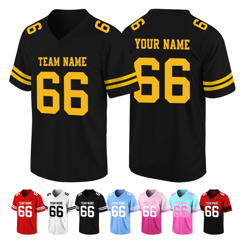 Stitched Printed Personalization Custom Game Day Football Jersey for Fathers Day Gift