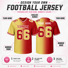 Custom Game Day Football Jersey for Sports Clubs and Custom Event Shirt
