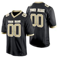 Personalized Team Football Jersey Sequin Stitched Printed Personalization
