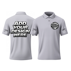 Personalized Printed Polo Uniform with Team Name and Logo for Volunteer Shirt