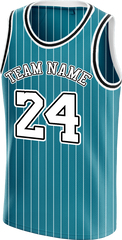Custom Basketball Game Top with Custom Lettering for Championship Game