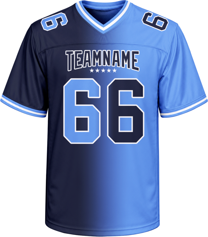 Custom Football Jersey with Personalized Name Number Team Uniform