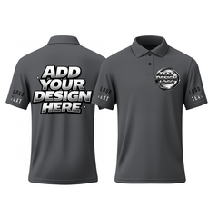 Custom Event Printed Polo Shirt with Printed Logo Name for Men Women Youth