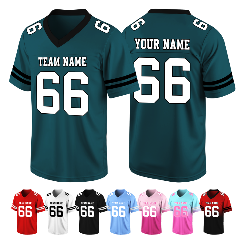 Lightweight Personalized American Football Jersey Stitched Printed Name Number