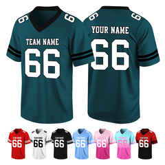 Lightweight Personalized American Football Jersey Stitched Printed Name Number