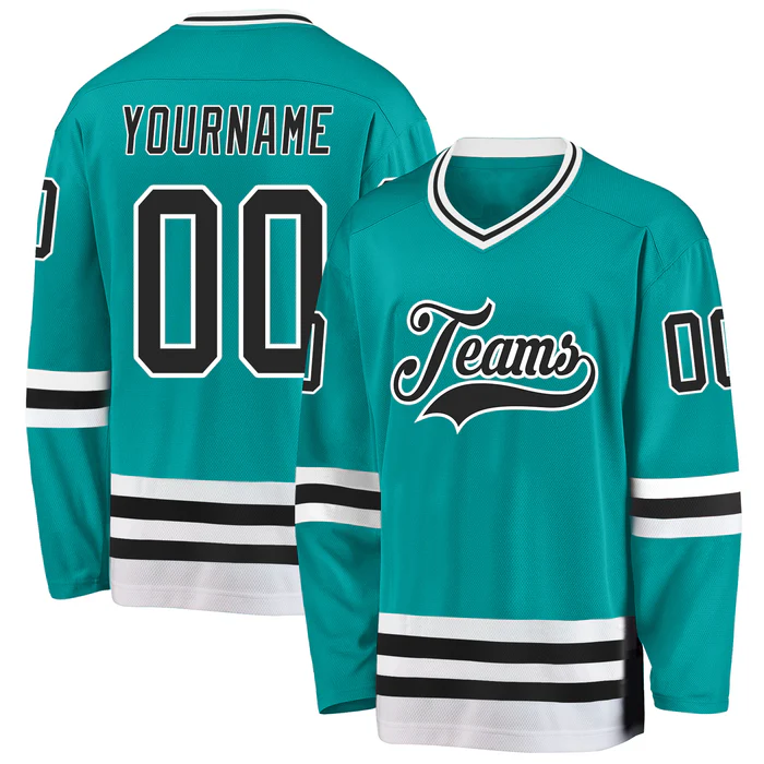 Custom Hockey Team Jersey Athletic Team Jersey with Personalized Name Number Logo for Teams Players and Fans