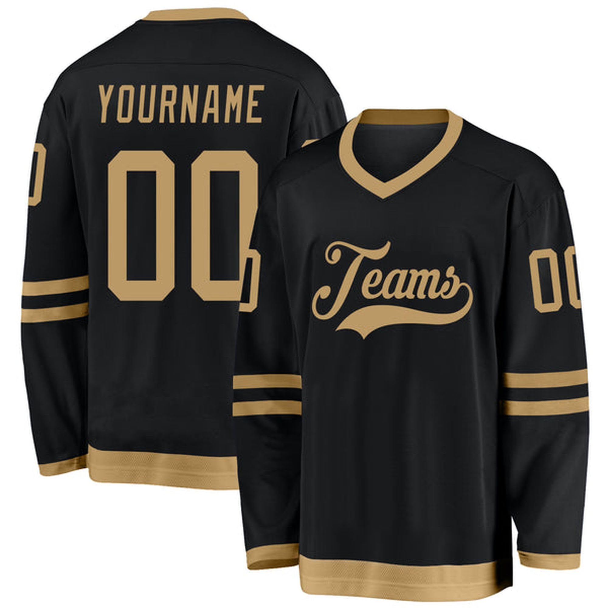 Custom Hockey Fan Jersey Urban Team Jersey with Custom Chest Logo Back Name Number and Sleeve Patch