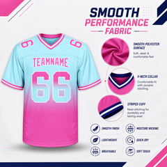 Custom Youth Football Jersey for Dance Teams and Birthday Gift