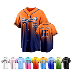 Custom Baseball Uniform with Player Name and Number for Teams and Players