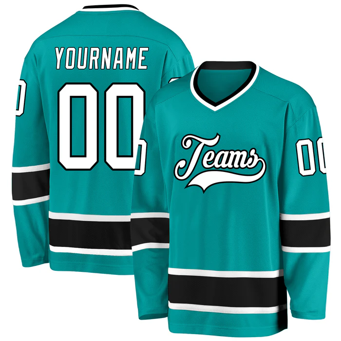 Personalized Hockey Jersey with Custom Text and Number Game Day Shirt with Custom Name Number Team Logo for Men Women Youth Kids