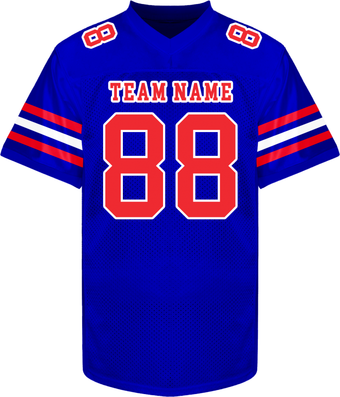 Custom Football Shirt Short Sleeve Stitched Printed Name Number