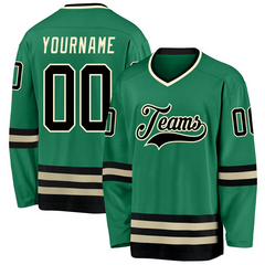 Fan Style Custom Hockey Game Jersey with Name and Number with Stitched Printed Team Logo Name Number for Hockey Clubs