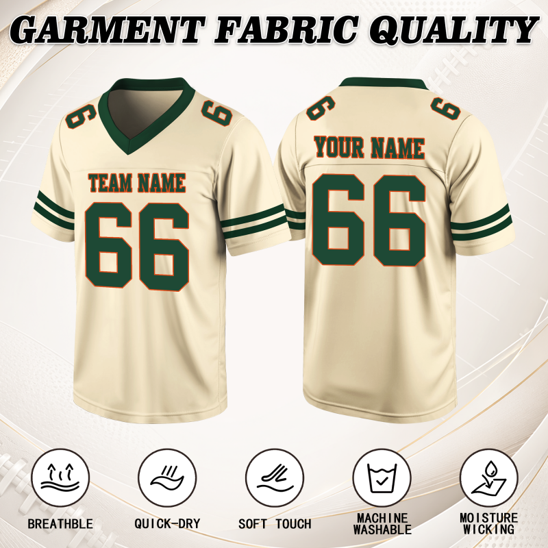 Stitched Printed Team Customization Custom Football Team Jersey