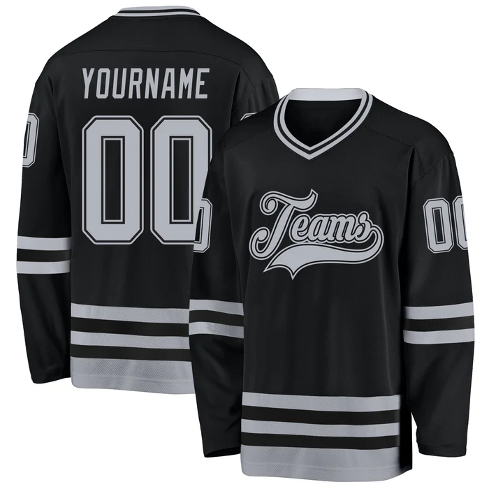 Personalized Ice Hockey Jersey Authentic Style Team Jersey with Stitched Printed Name Number Logo for Team Uniforms