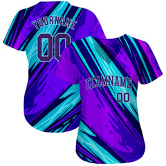 Custom Baseball Uniform with Player Name and Number