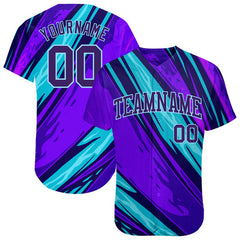 Custom Baseball Uniform with Player Name and Number