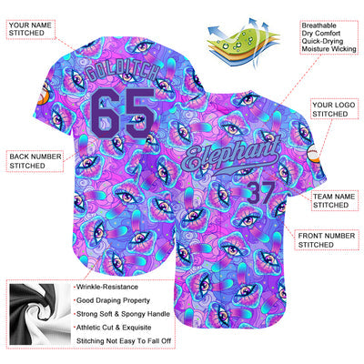 Personalized Baseball Jersey Practice Style Stitched Printed