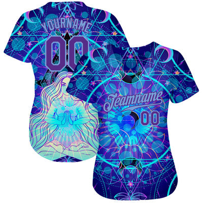 Mesh Custom Baseball Shirt with Personalized Team Logo