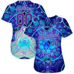 Mesh Custom Baseball Shirt with Personalized Team Logo