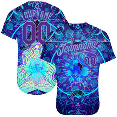 Mesh Custom Baseball Shirt with Personalized Team Logo