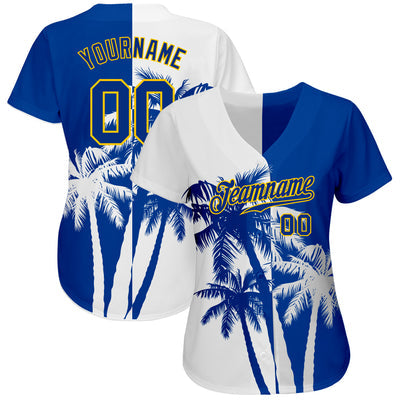 Custom Button Down Baseball Jersey Personalized Style with Personalized Team Logo