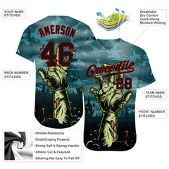 Cheer Team Personalized Baseball Jersey with Player Name and Number