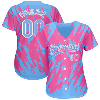 Personalized Baseball Jersey with Name Number and Logo for Cheer Squad