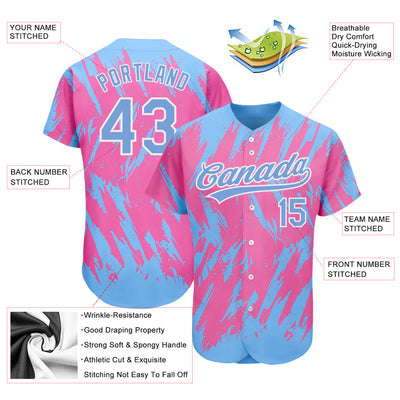Personalized Baseball Jersey with Name Number and Logo for Cheer Squad