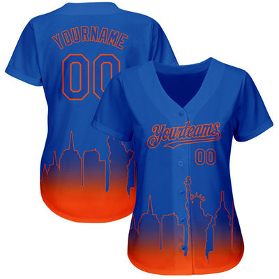 Custom Button Down Baseball Jersey with Full Custom Design for Family Matching