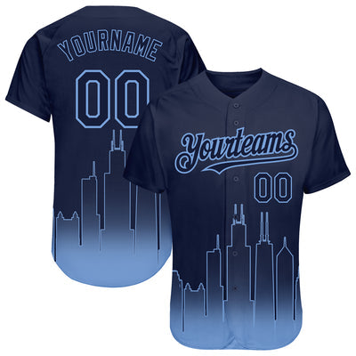 Pinstripe Personalized Baseball Shirt with Full Custom Design