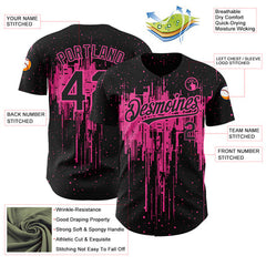 Custom Baseball Jersey Shirt Embroidered
