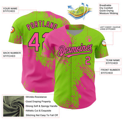 Custom Baseball Jersey Shirt with Team Name and Logo