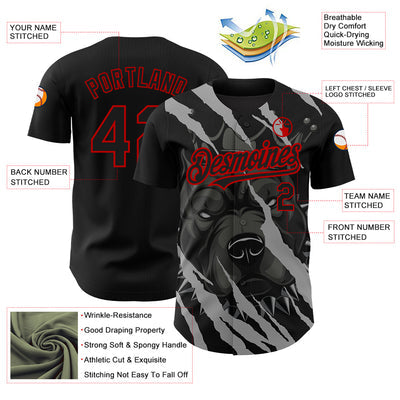 Custom Baseball Uniform with Full Custom Design for Baseball Dads
