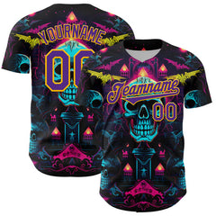 Custom Baseball Jersey Shirt with Team Logo and Number for College Teams