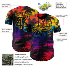 Custom Baseball Shirt with Custom Text and Number Sublimated
