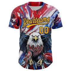 Short Sleeve Custom Baseball Shirt with Player Name and Number