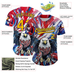 Short Sleeve Custom Baseball Shirt with Player Name and Number
