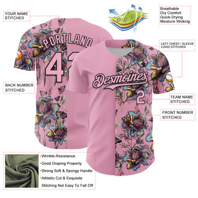 Custom Baseball Shirt with Player Name and Number for Team Captains