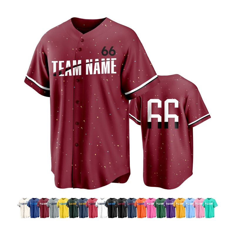Custom Team Baseball Jersey Striped for Mothers Day Gift