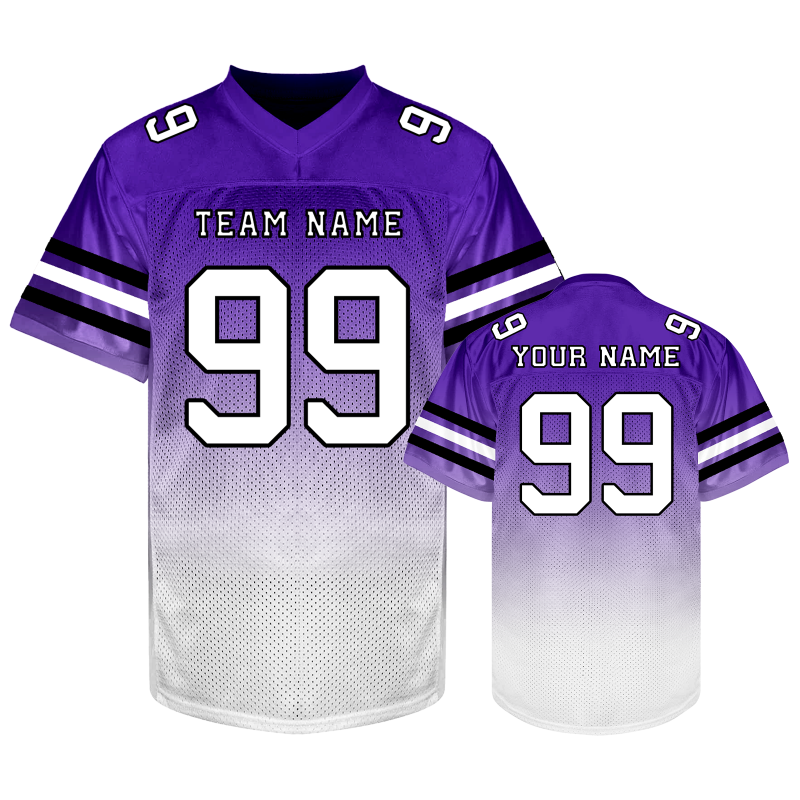 Stitched Printed Personalization Custom Game Day Football Jersey with Custom Text and