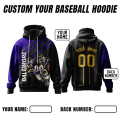 Personalized Printed Sweatshirt with Printed Logo Name for Men Women Youth