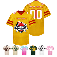 Stitched Printed Team Customization Custom Football Team Uniform