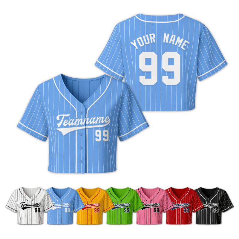 Custom Baseball Uniform Stitched Printed Name Number